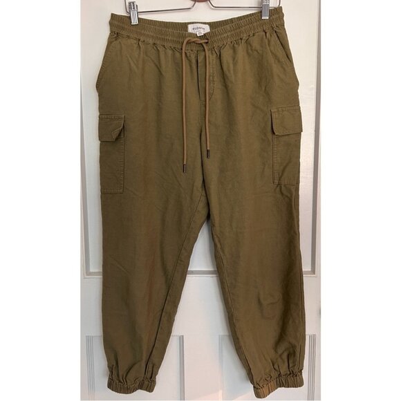 Hudson North Army Green Cargo Pants Size Large - Picture 1 of 8